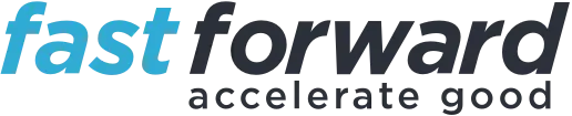 โลโก้ Fast Forward Accelerate Good
